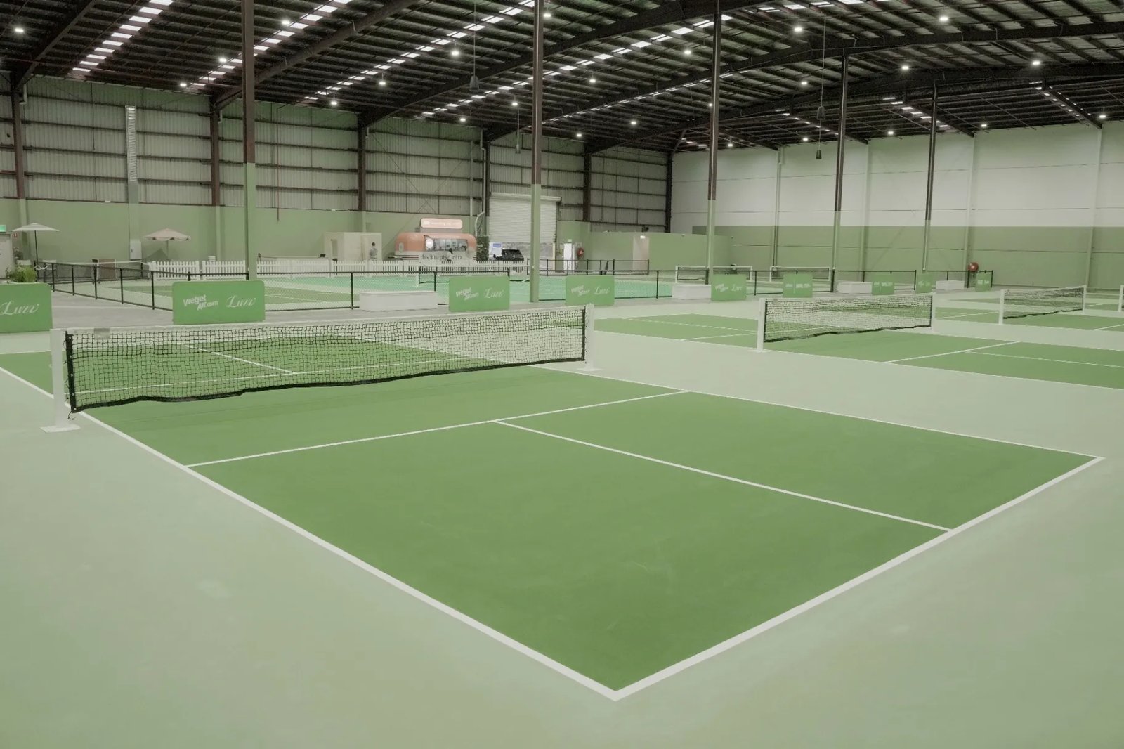 The Jar HQ, Maidstone — nine indoor pickleball courts